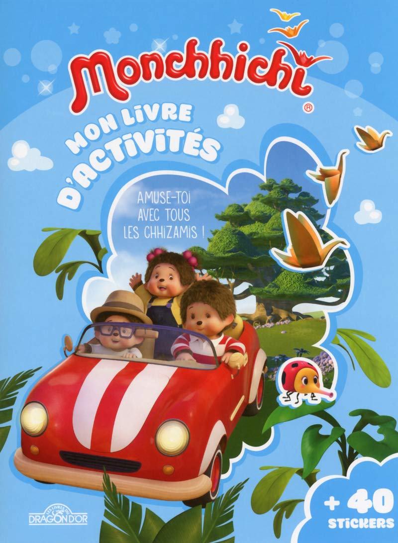 Monchhichi - Mon livre d'activités - Amuse-toi avec tous les chhizamis ! Tiptoi & Games