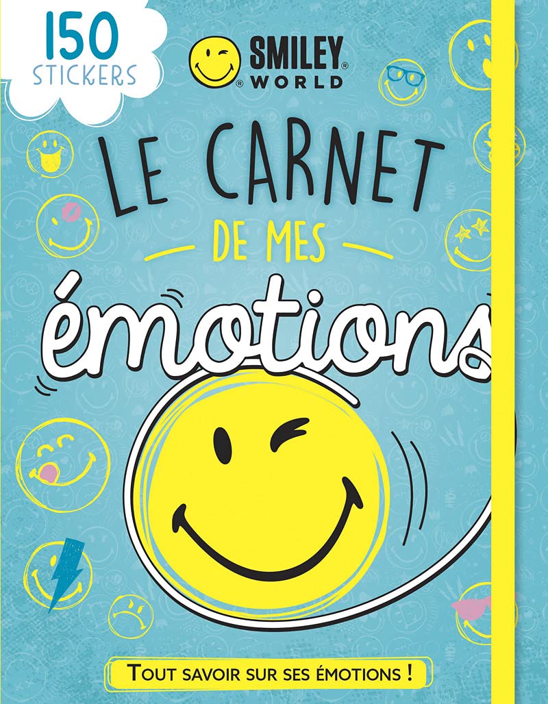 Smiley - Le carnet de mes émotions: Avec 150 stickers Reference Books
