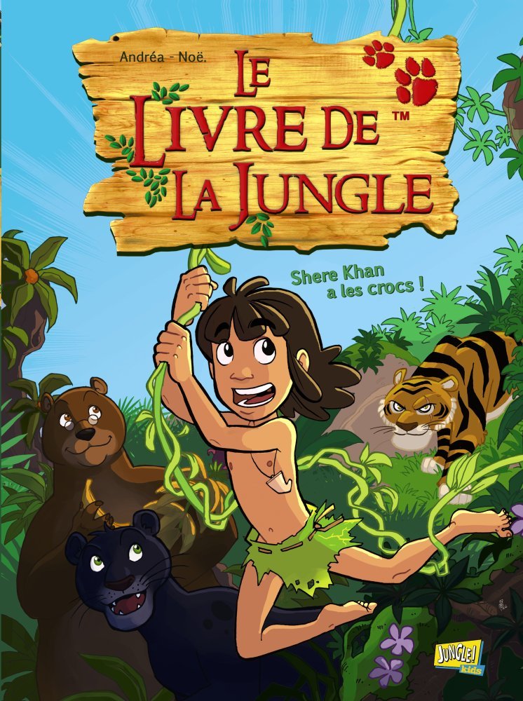 LE LIVRE DE LA JUNGLE T1-SHERE KHAN A LES CROCS ! Manga