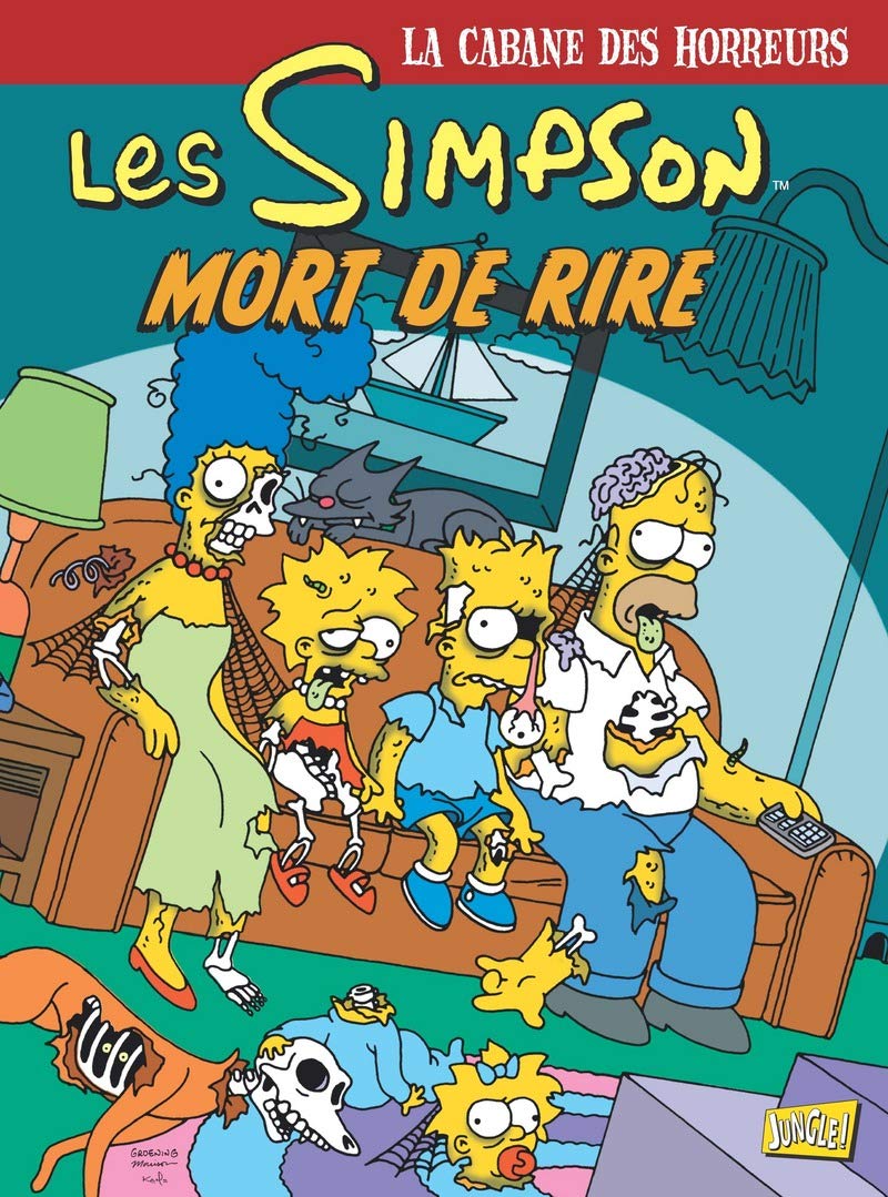 Les Simpson - La cabane des horreurs - tome 6 Mort de rire (6) Manga