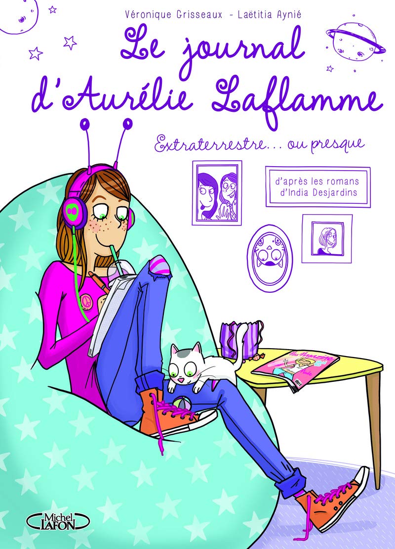 Le journal d'Aurélie Laflamme - tome 1 Extraterrestre (01) Manga