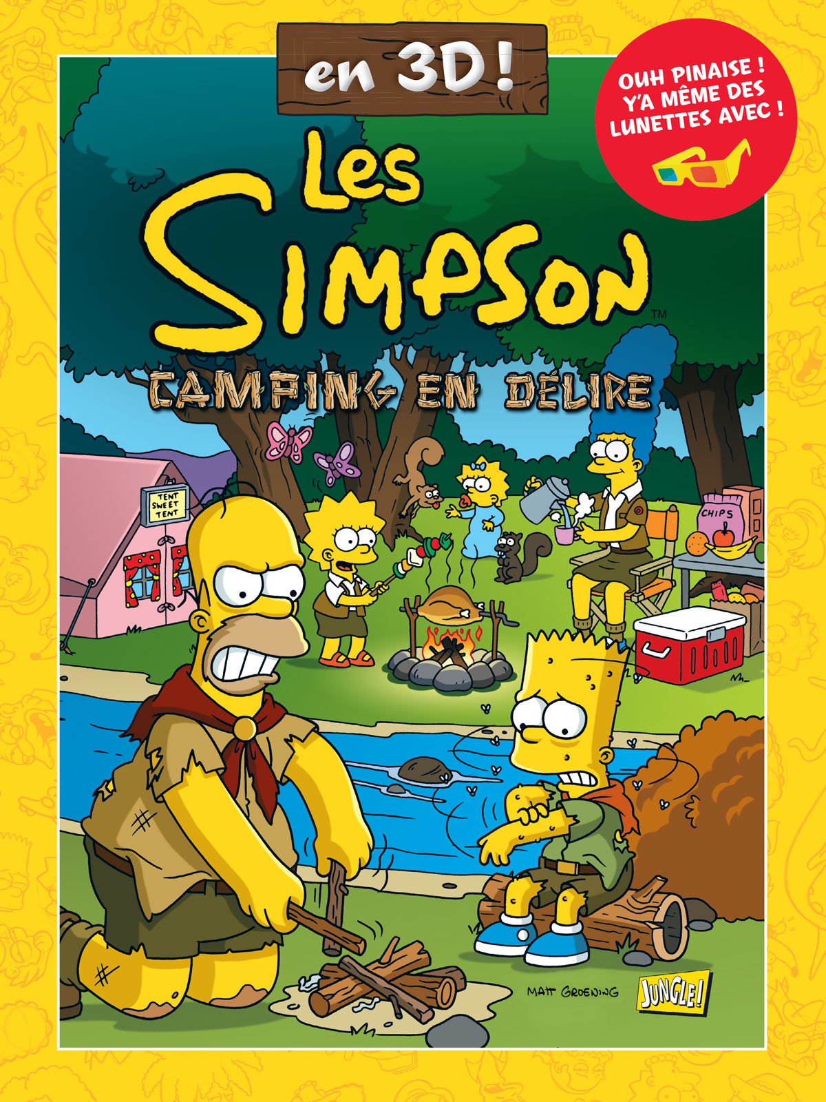 Les Simpson 3D - tome 1 (01): Avec Lunettes 3D Manga