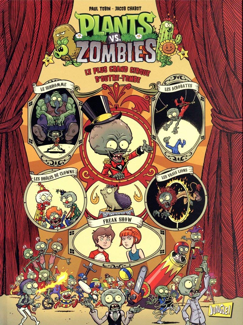 Plants vs Zombies - Tome 9 Le plus grand cirque d'outre-tombe (9) Manga