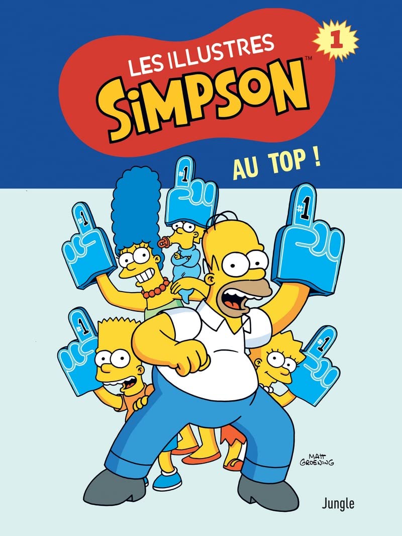 Les illustres Simpson - Tome 1 Au top ! book