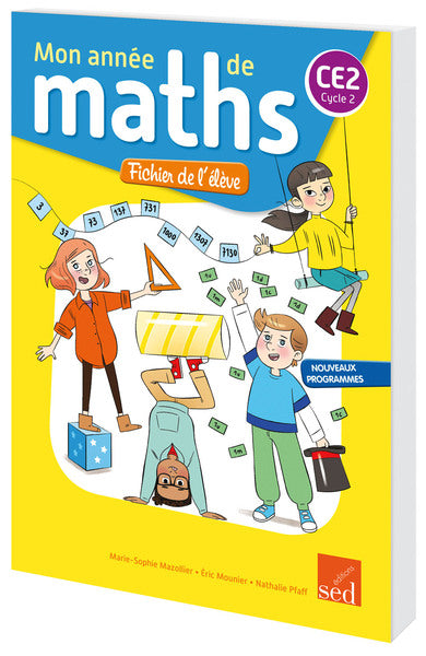 Mon année de maths CE2, cycle 2 : fichier de l'élève book