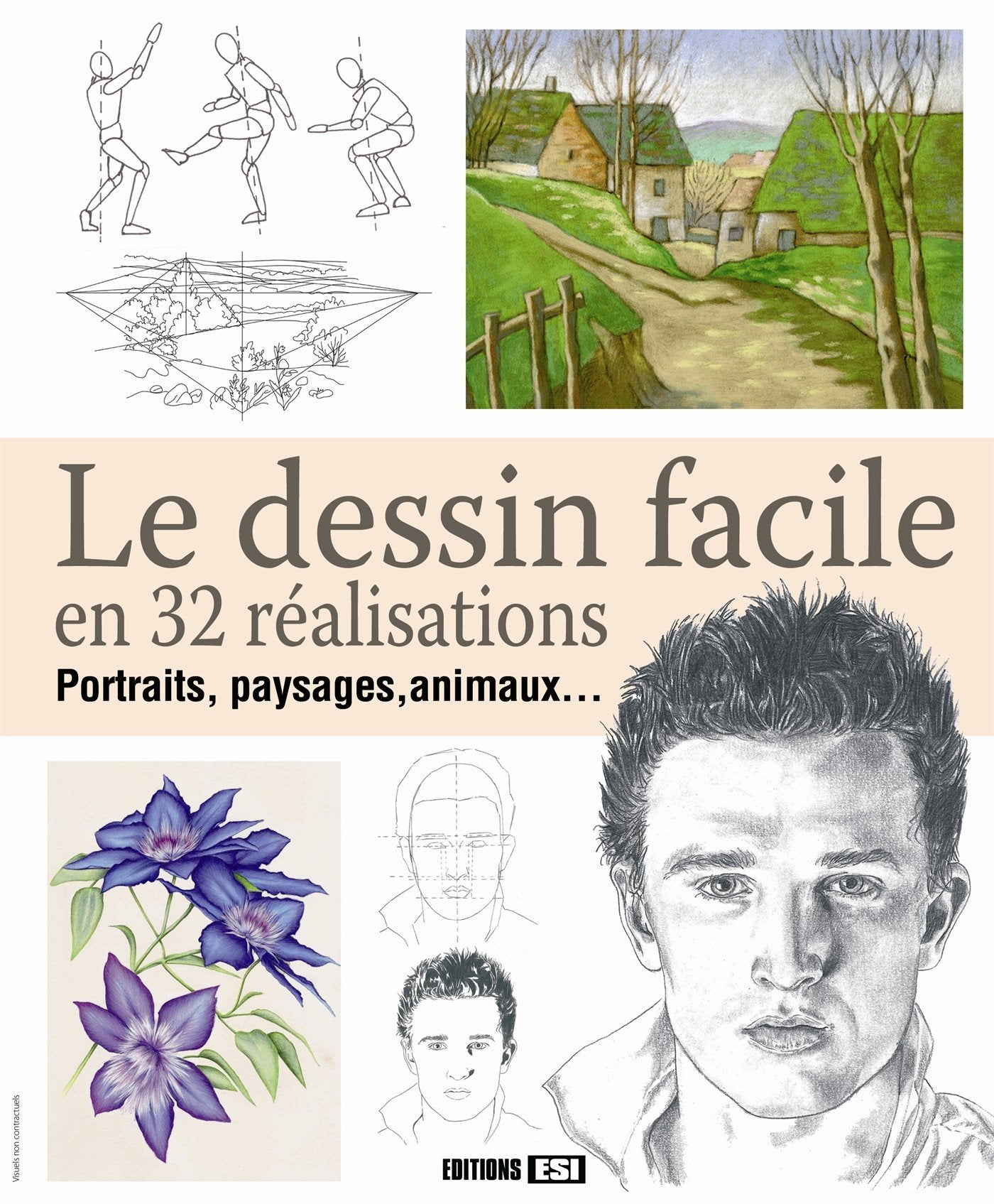 DESSIN FACILE EN 32 REALISATIONS (LE) book