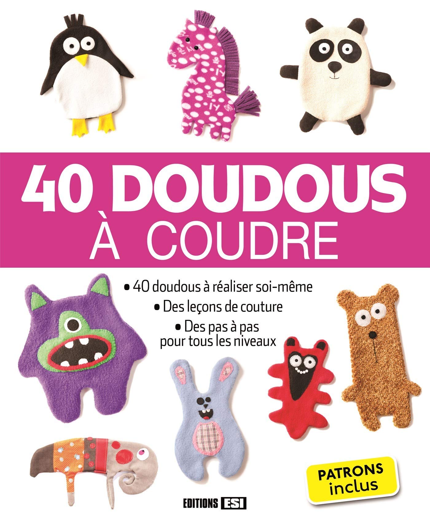 40 doudous a coudre (0) book