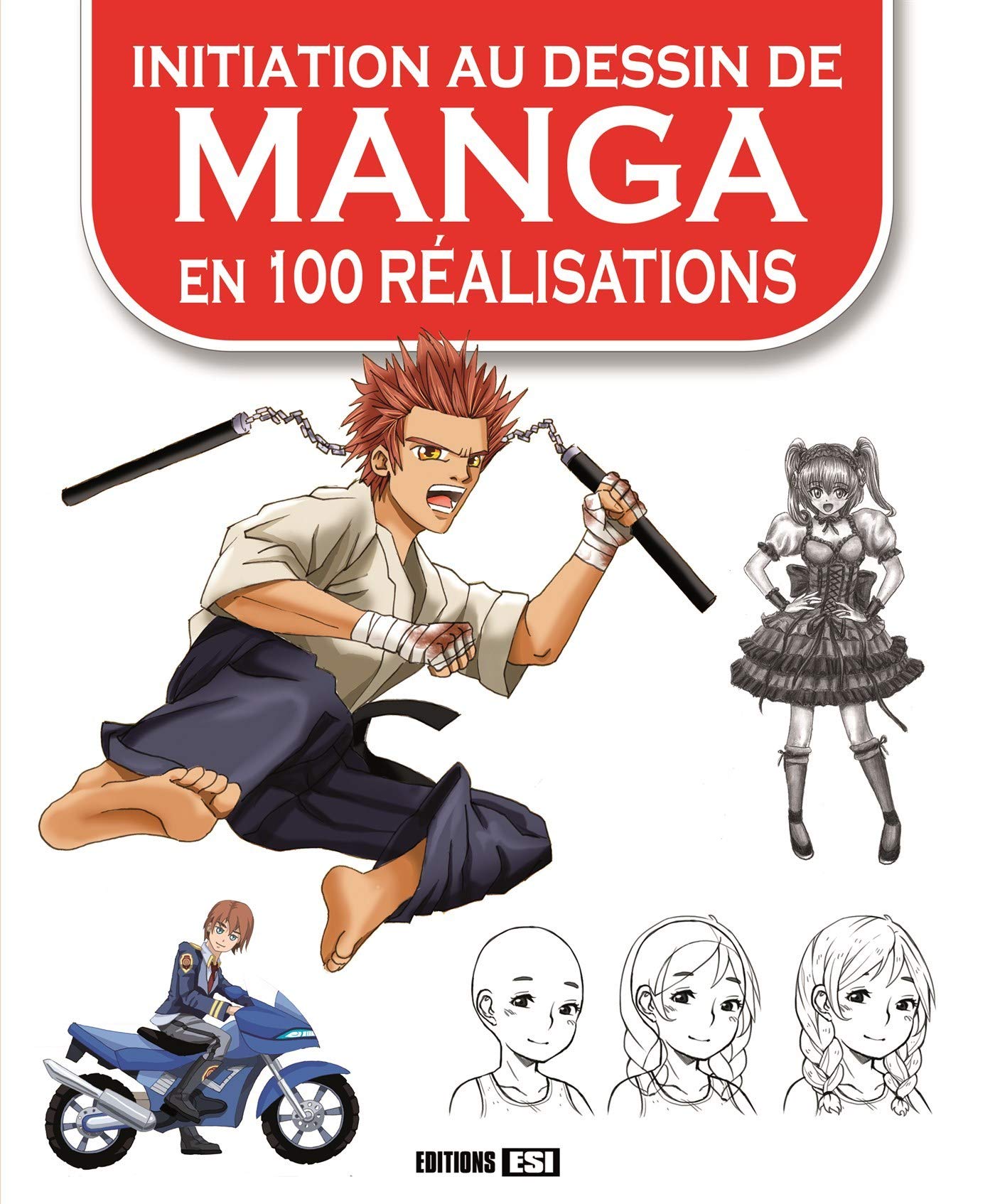 initiation au dessin de manga en 100 realisations (0) book