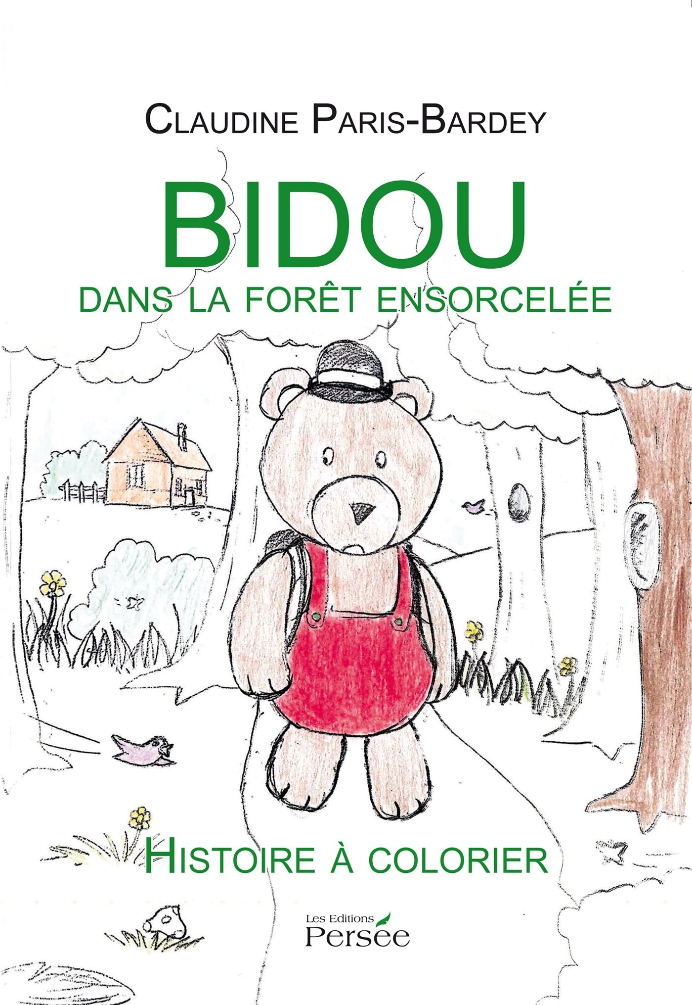 Bidou dans la forêt ensorcelée: Histoire à Colorier book