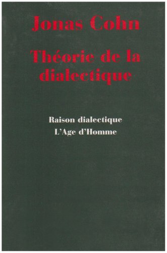 Théorie de la dialectique : doctrine des formes philosophiques Philosophy