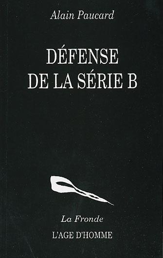 Défense de la série B Books