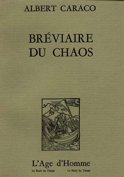 Product Image: Bréviaire du chaos