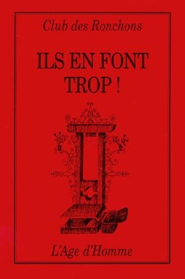 Ils en font trop ! Books