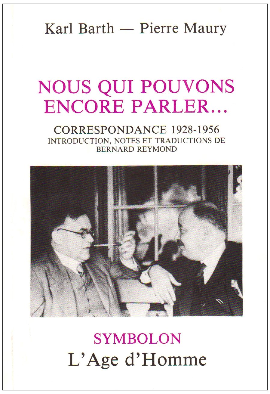 Nous qui pouvons encore parler : correspondance, 1928-1956 book