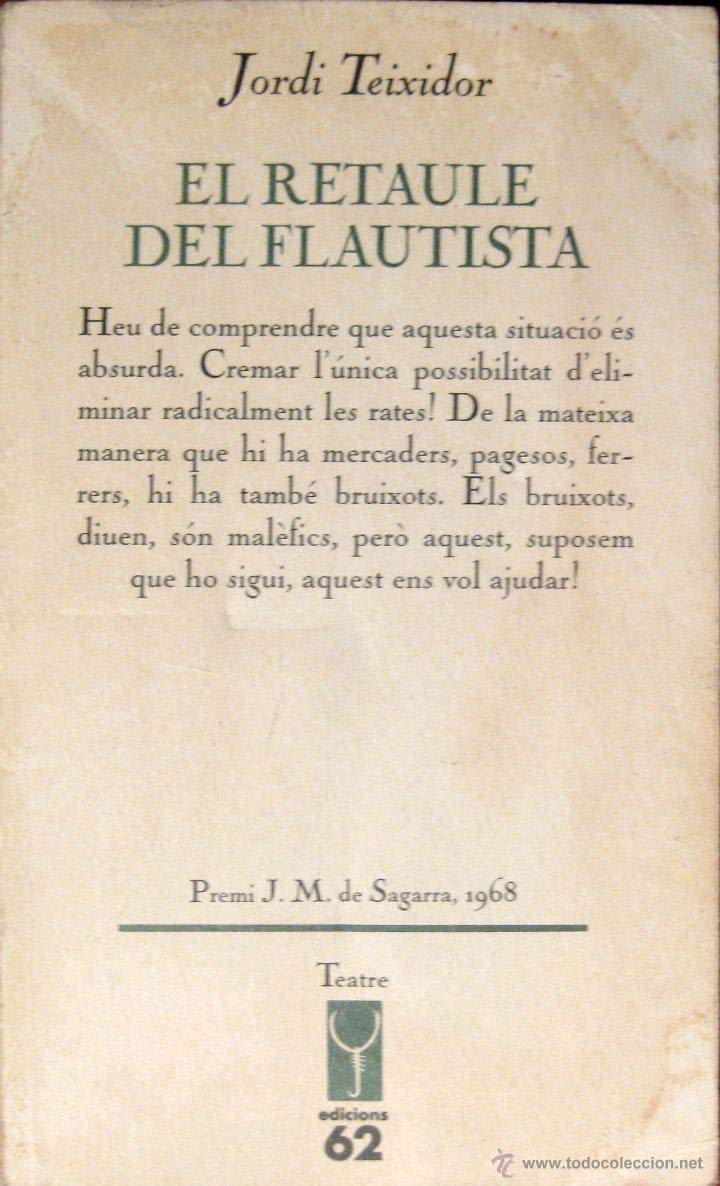 El retaule del flautista book