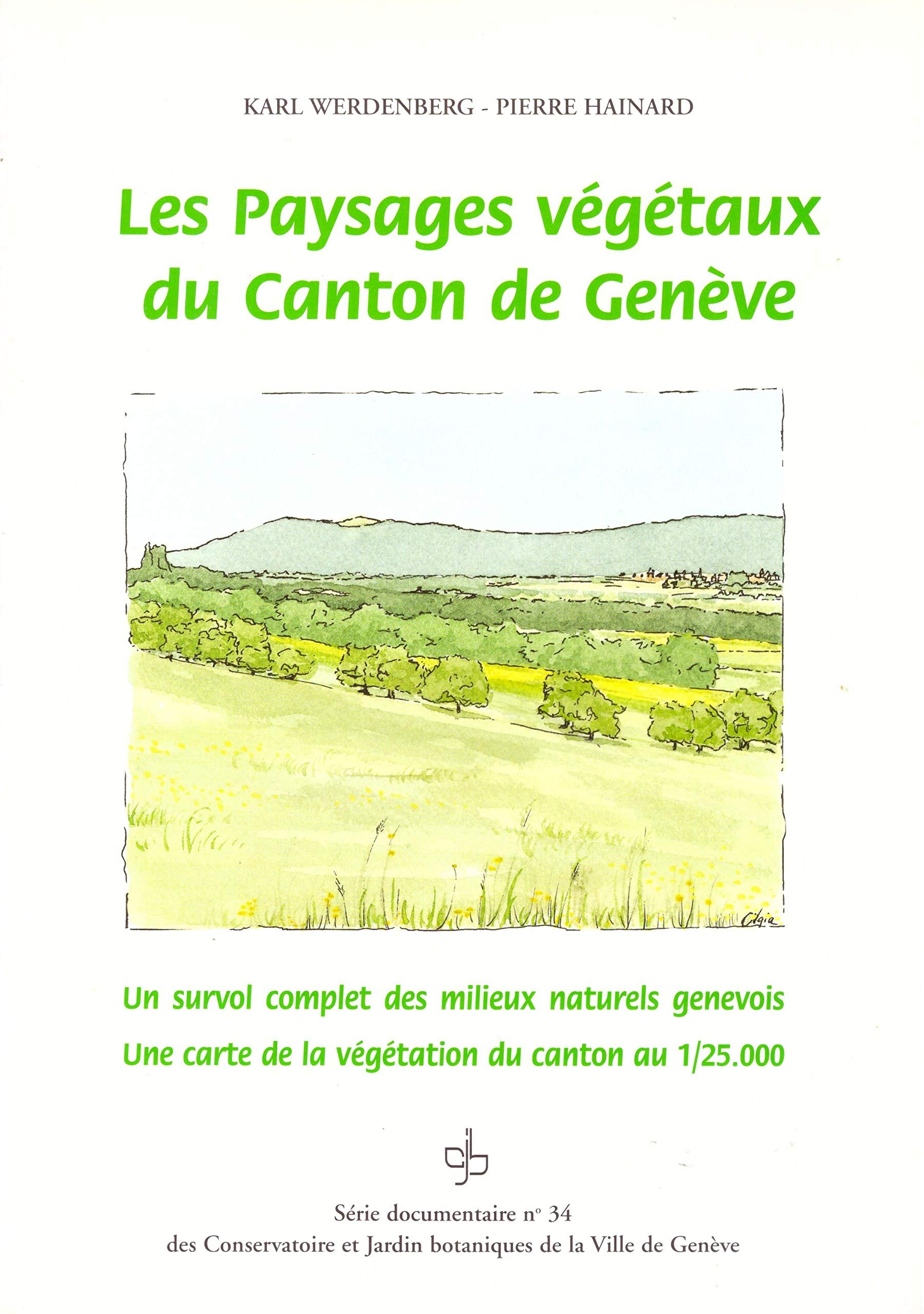 Les paysages végétaux du canton de Genève book