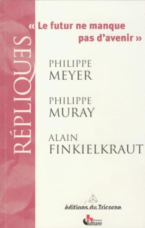 Repliques le futur ne manque pas d'avenir book