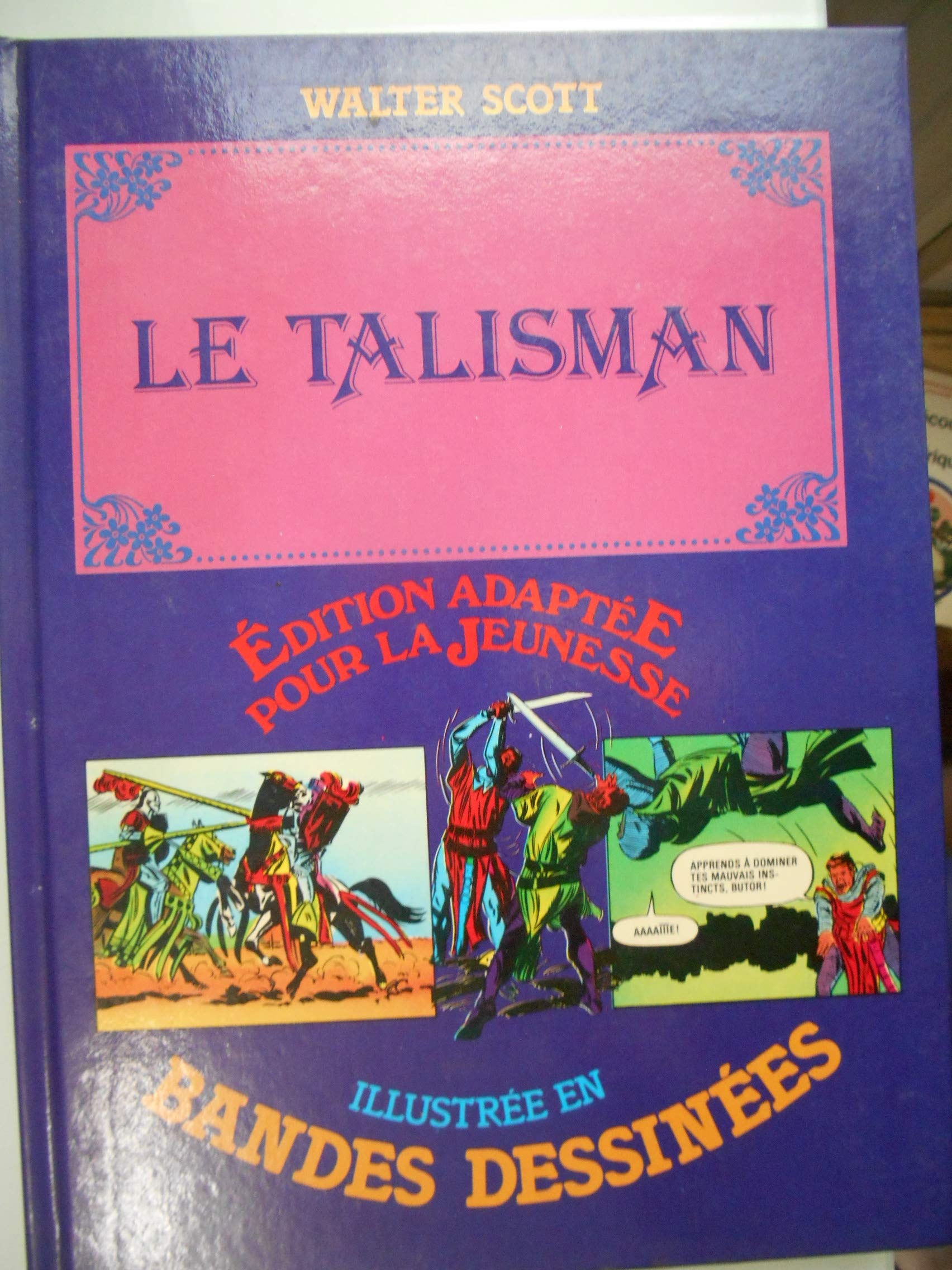 Le Talisman (Édition adaptée pour la jeunesse illustrée en bandes dessinées) book
