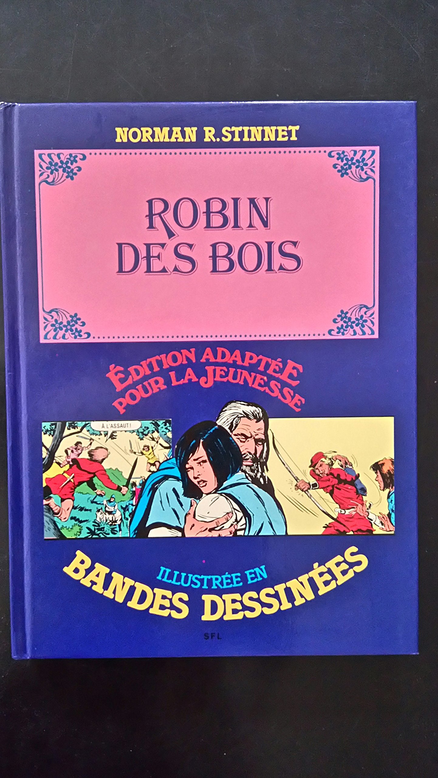 Robin des bois (Édition adaptée pour la jeunesse, illustrée en bandes dessinées) book