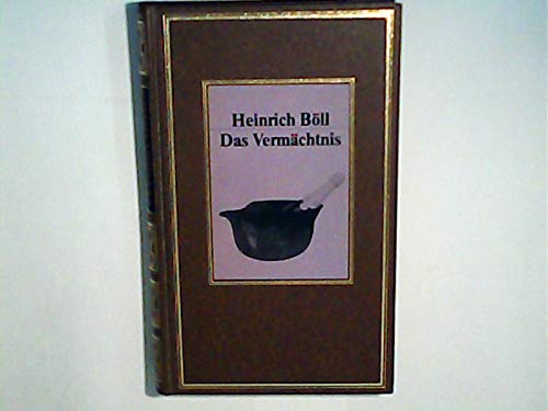 Das Vermächtnis. Erzählung (Insel-Bücherei, 1046) Action & Adventure