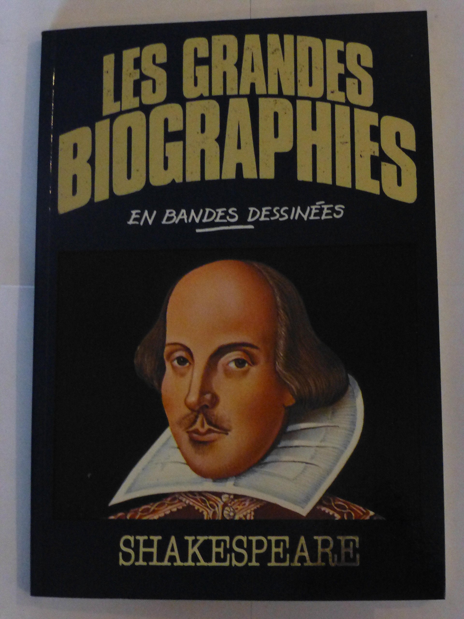 Shakespeare (Les Grandes biographies en bandes dessinées) book