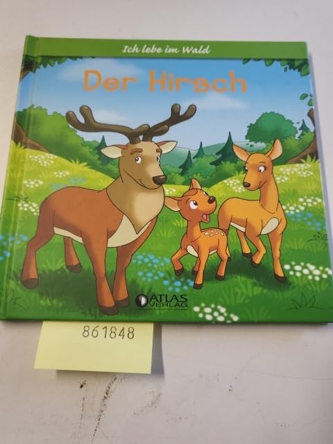 DER HIRSCH - ICH LEBE IM WALD - ISBN 9782830228663 - Atlas Verlag - Gebundene Ausgabe von 2011, 25 Seiten Books