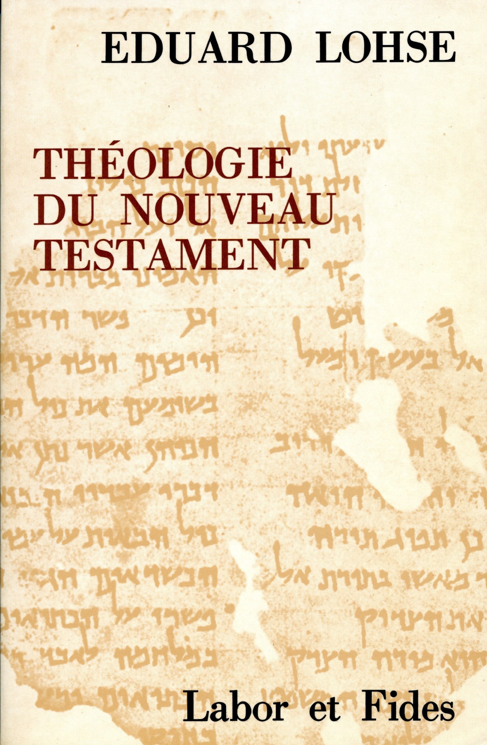 Théologie du Nouveau Testament book