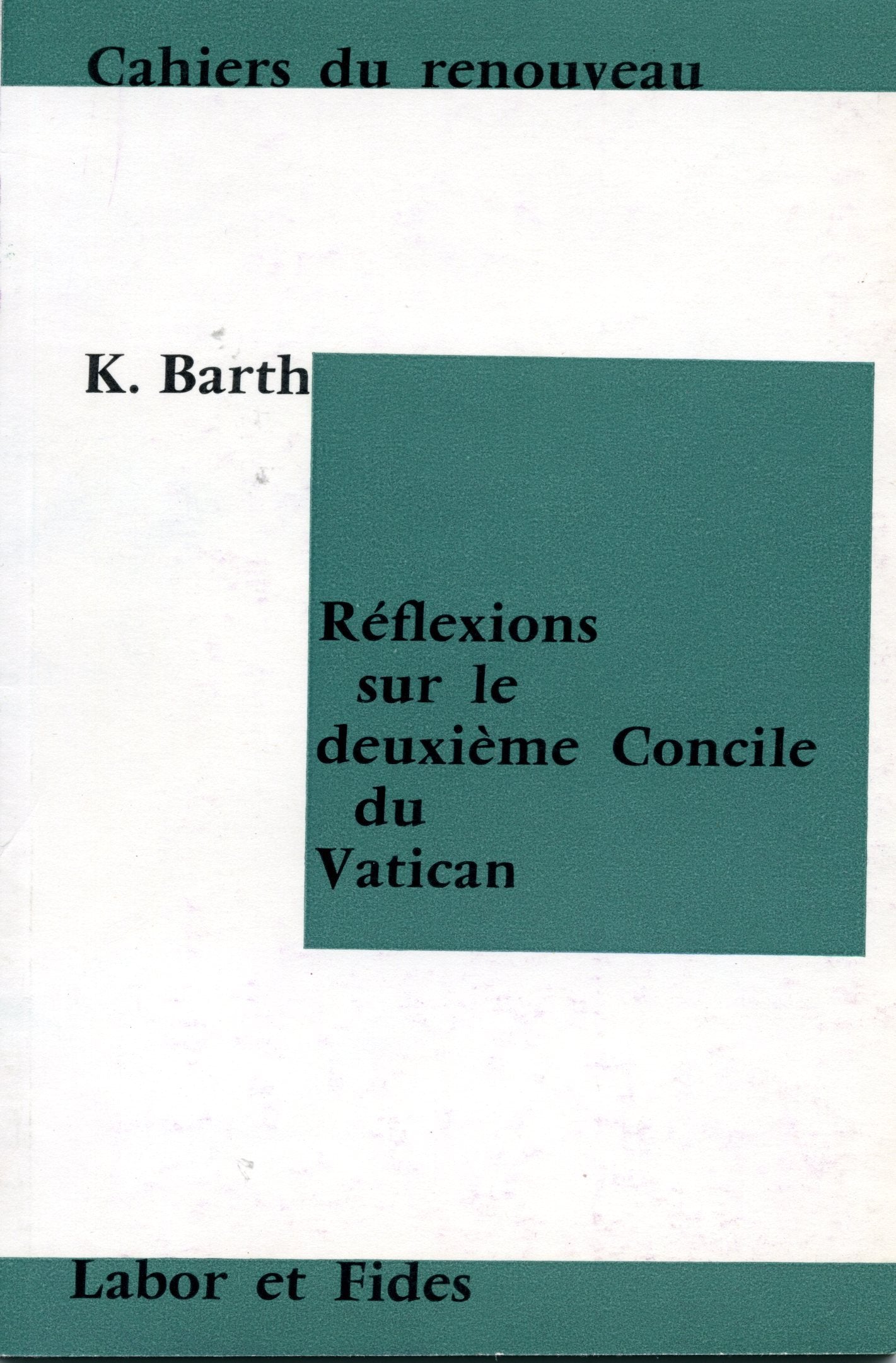 Réflexions sur le deuxième concile du Vatican book