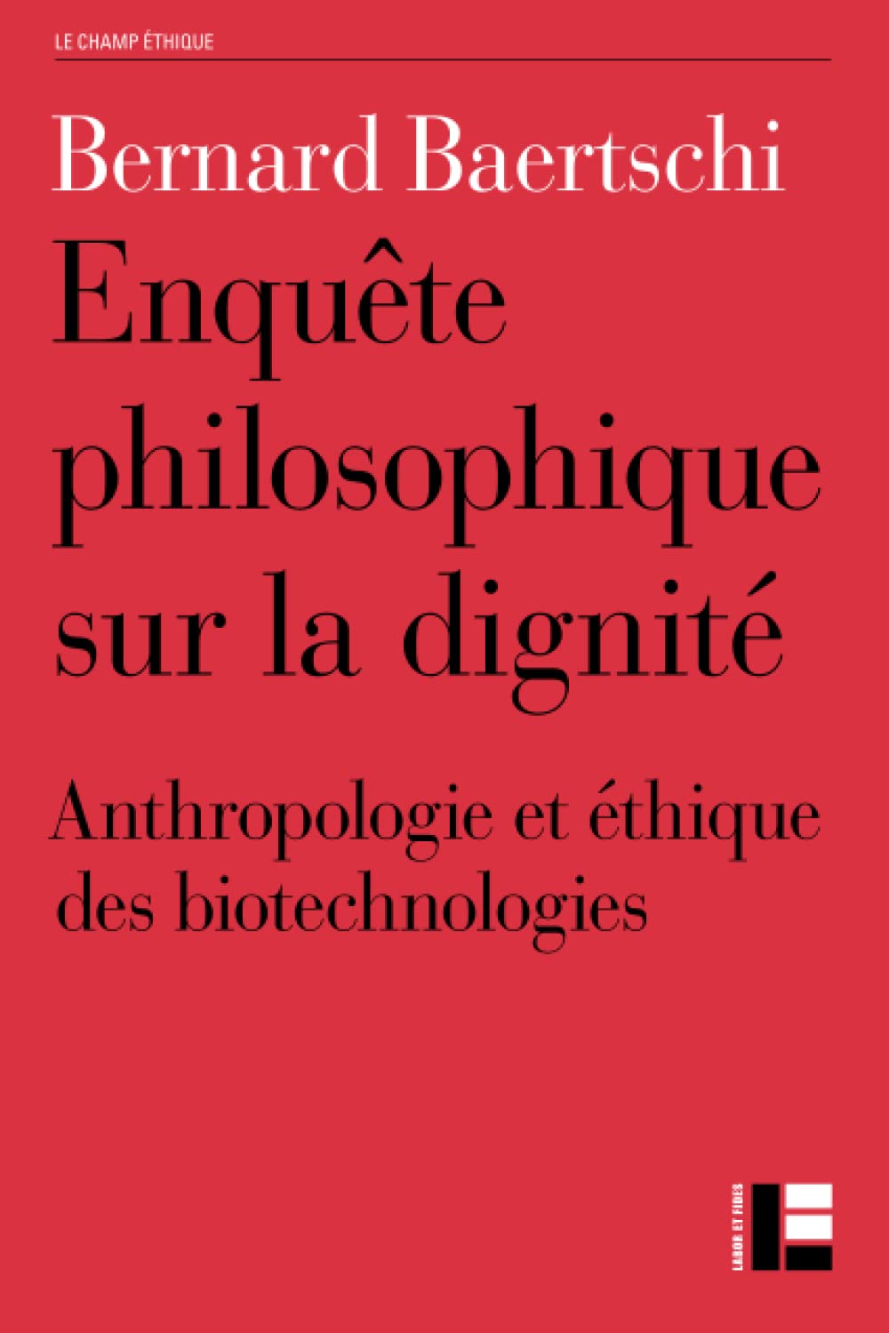 Enquête philosophique sur la dignité book