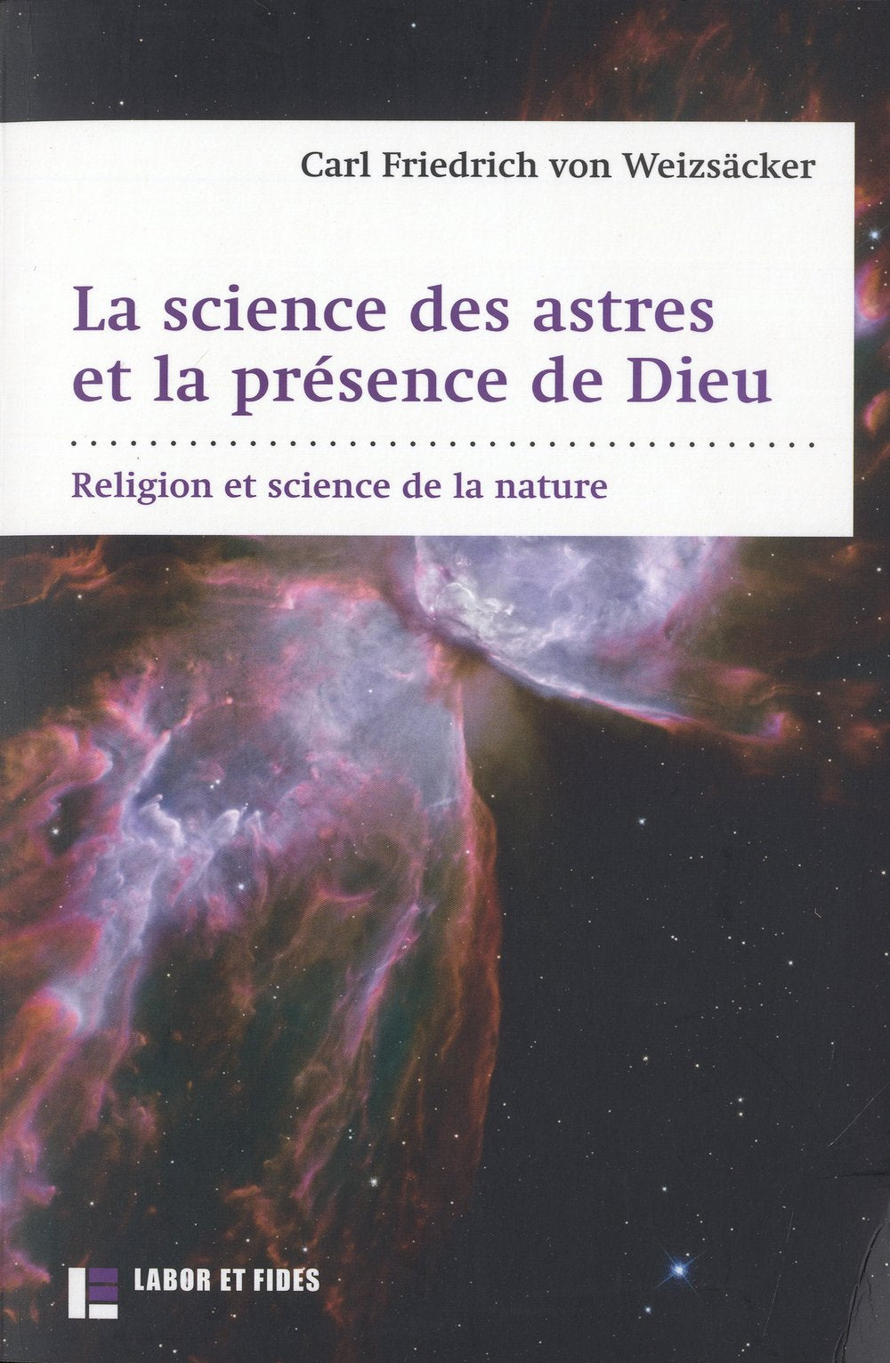 La science des astres et la présence de Dieu: Religion et science de la nature Philosophy