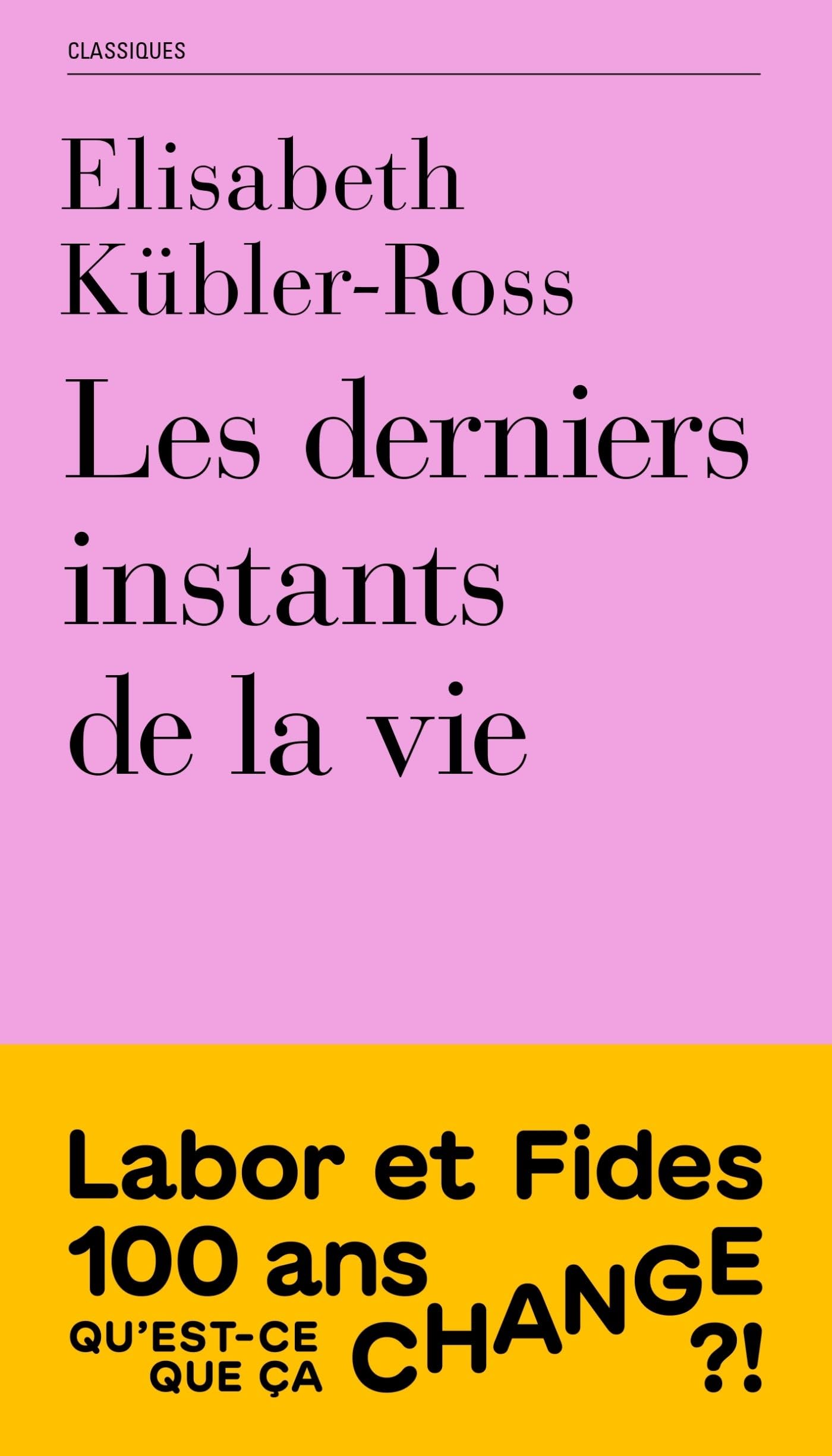 Les derniers instants de la vie Books
