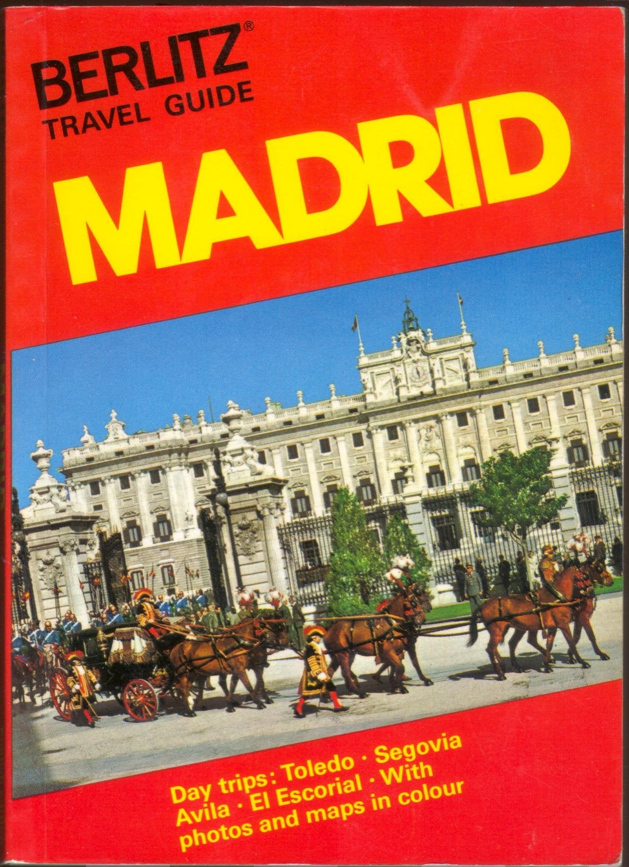 Berlitz 1989/1990 Travel Guide Madrid (Berlitz Pocket Guides) Leisure, Home & Garden