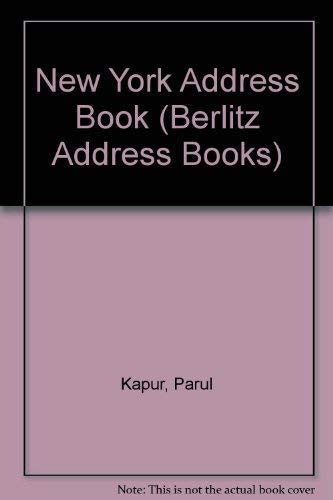The New York City Address Book (Berlitz Cityscope) Leisure, Home & Garden