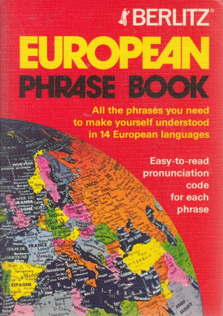 Berlitz European Phrase Book (Berlitz European Guides) Foreign Languages ​​& Dictionaries