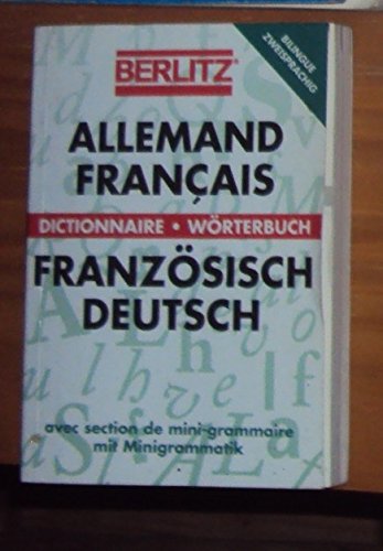 Deutsch-Französisch / Französisch-Deutsch. Allemand-Francais / Francais-Allemand Foreign Languages ​​& Dictionaries