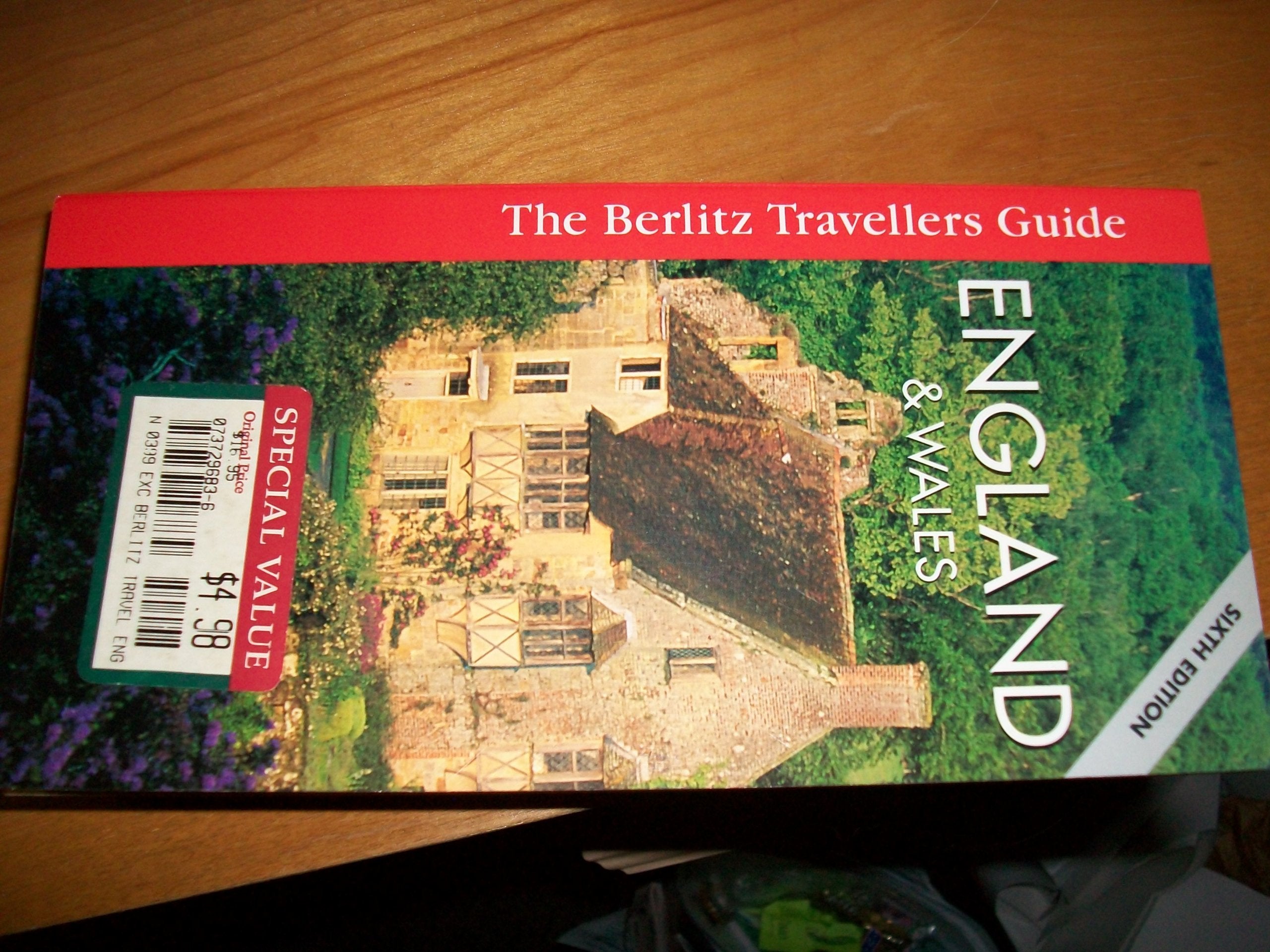 The Berlitz Travellers Guide to England & Wales (Berlitz Traveller's Guides) Leisure, Home & Garden