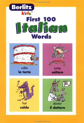 First 100 Italian words Books