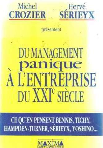 Du management panique à l'entreprise du XXIe siècle book