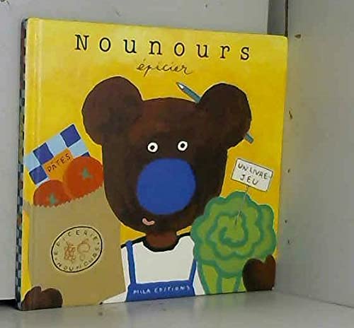 Nounours épicier (gommettes) book