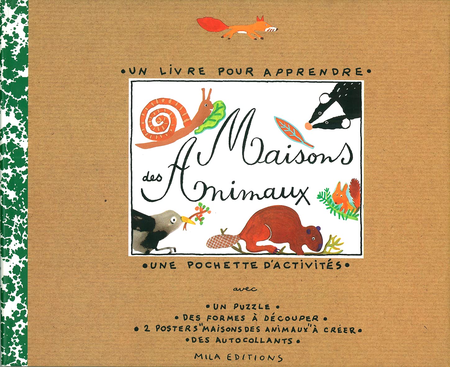 Livre-jeux : La maison des animaux: Un livre pour apprendre, une pochette d'activités... Leisure & Fun