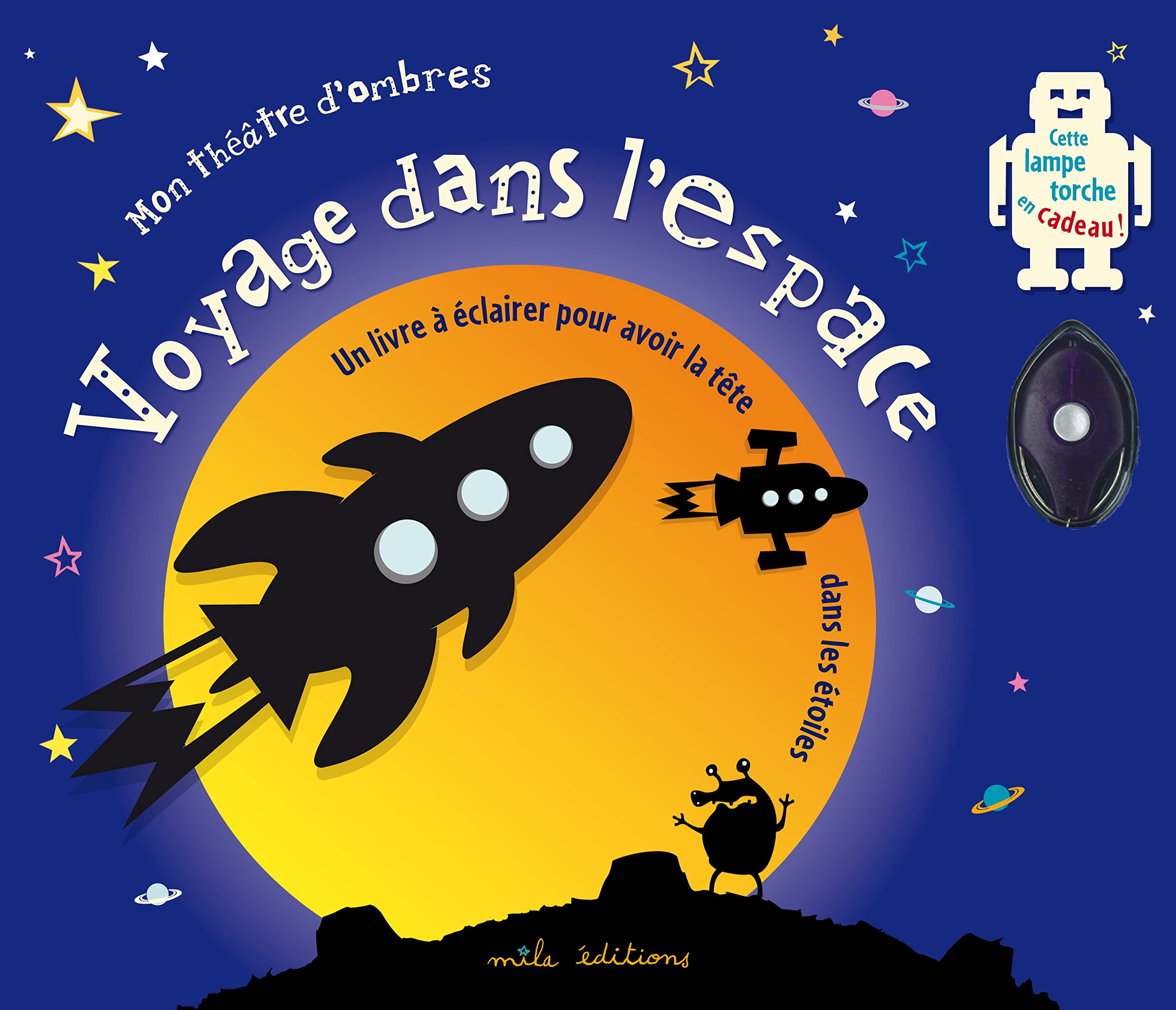 Voyage dans l'espace: Un livre à éclairer pour avoir la tête dans les étoiles book