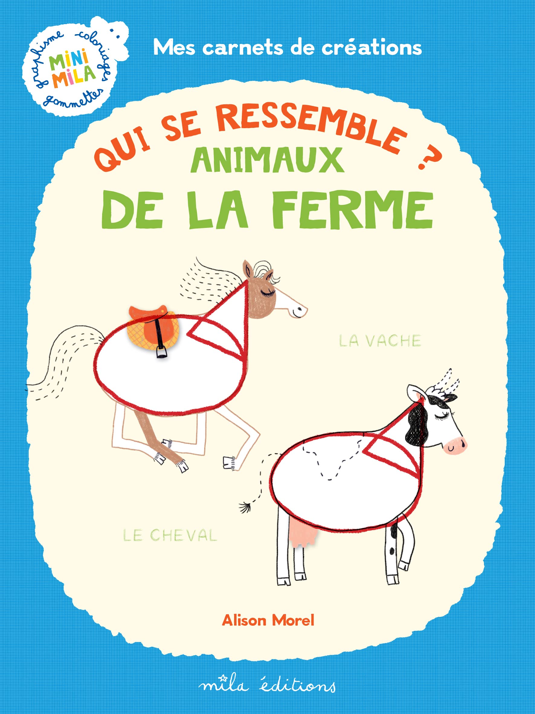 Qui se ressemble ? Animaux de la ferme book