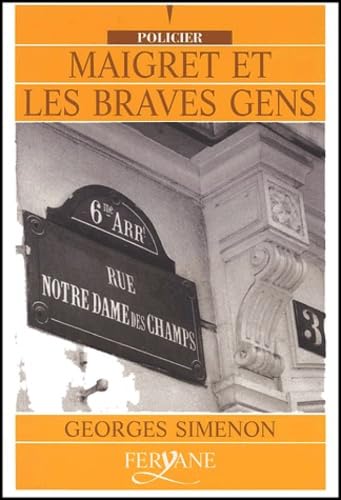 MAIGRET ET LES BRAVES GENS Contemporary literature