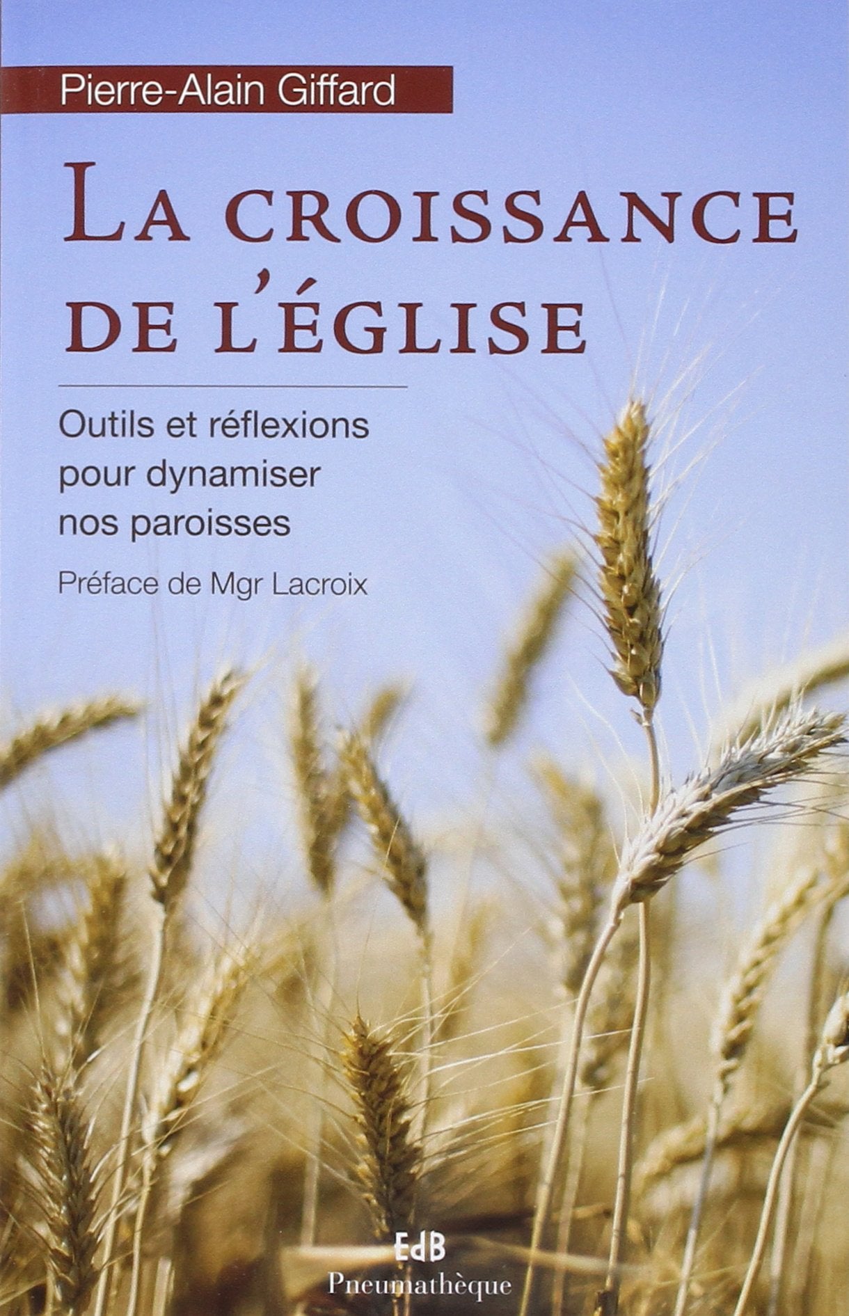 La croissance de l'Eglise : Outils et réflexions pour dynamiser nos paroisses Religion & Esotericism