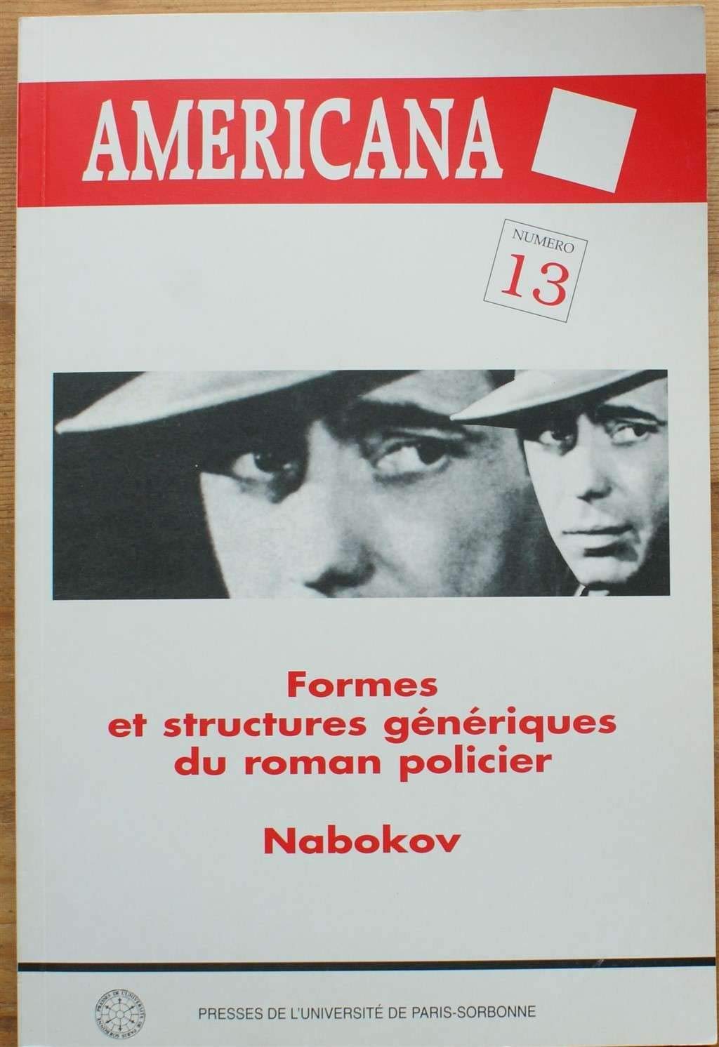 Formes et structures génériques du roman policier. Nabokov book