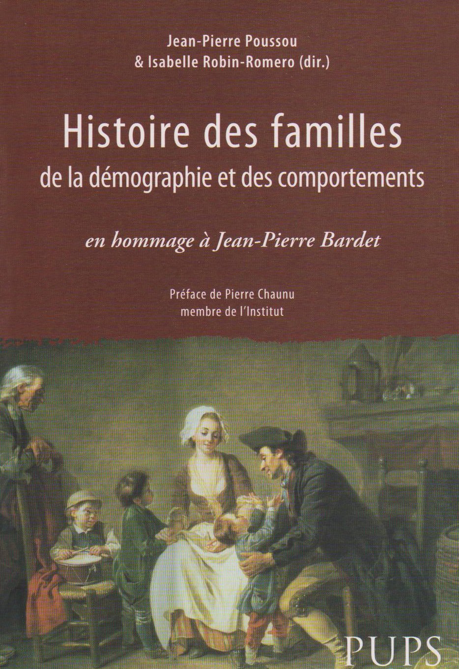 Histoires des familles, des demographiques et des comportements book