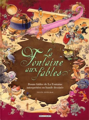 La Fontaine aux fables : Douzes fables de la Fontaine interprétées en bande dessinée Comics & Mangas