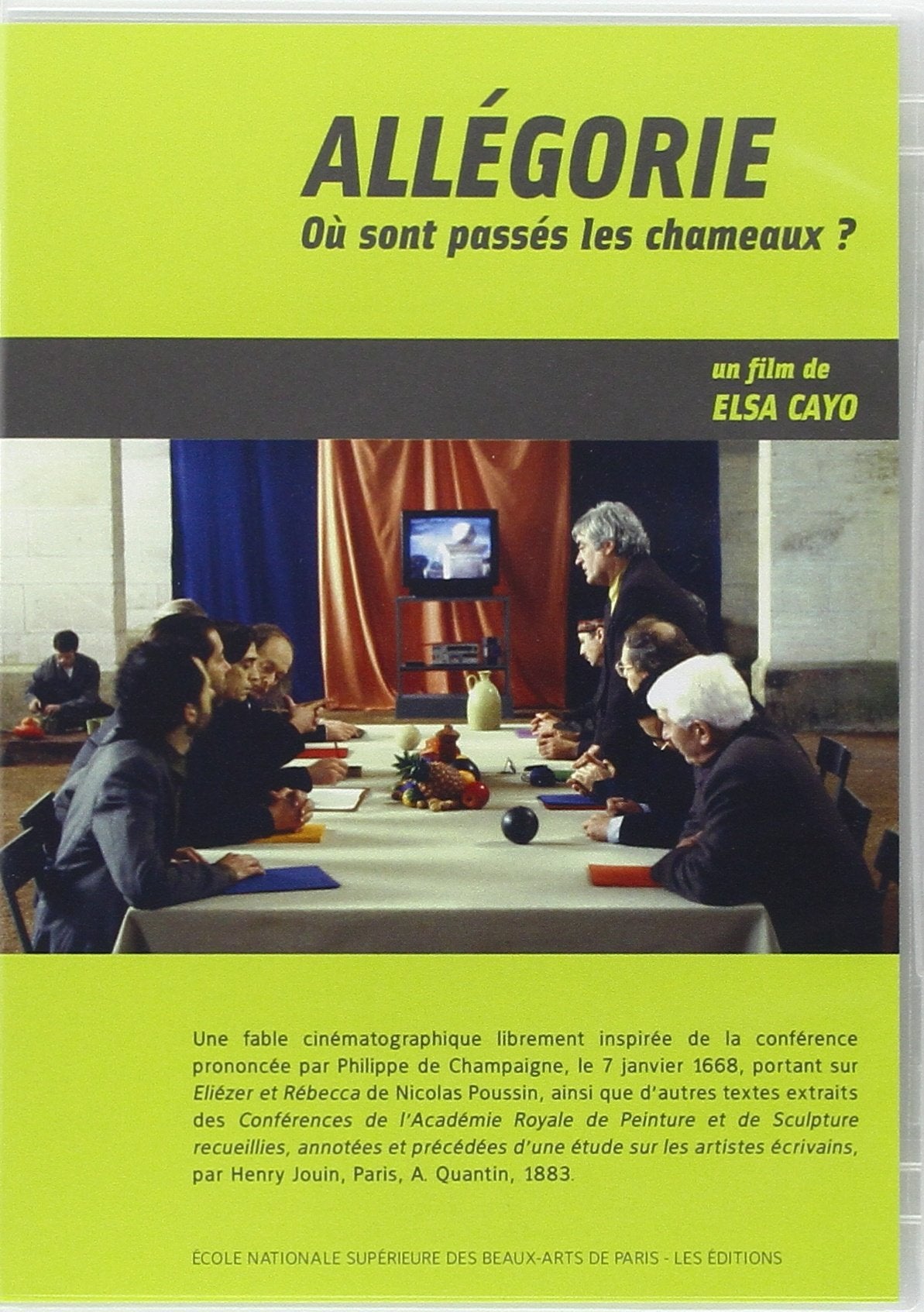 allegorie ou sont passes les chameaux ? Film, Art & Culture
