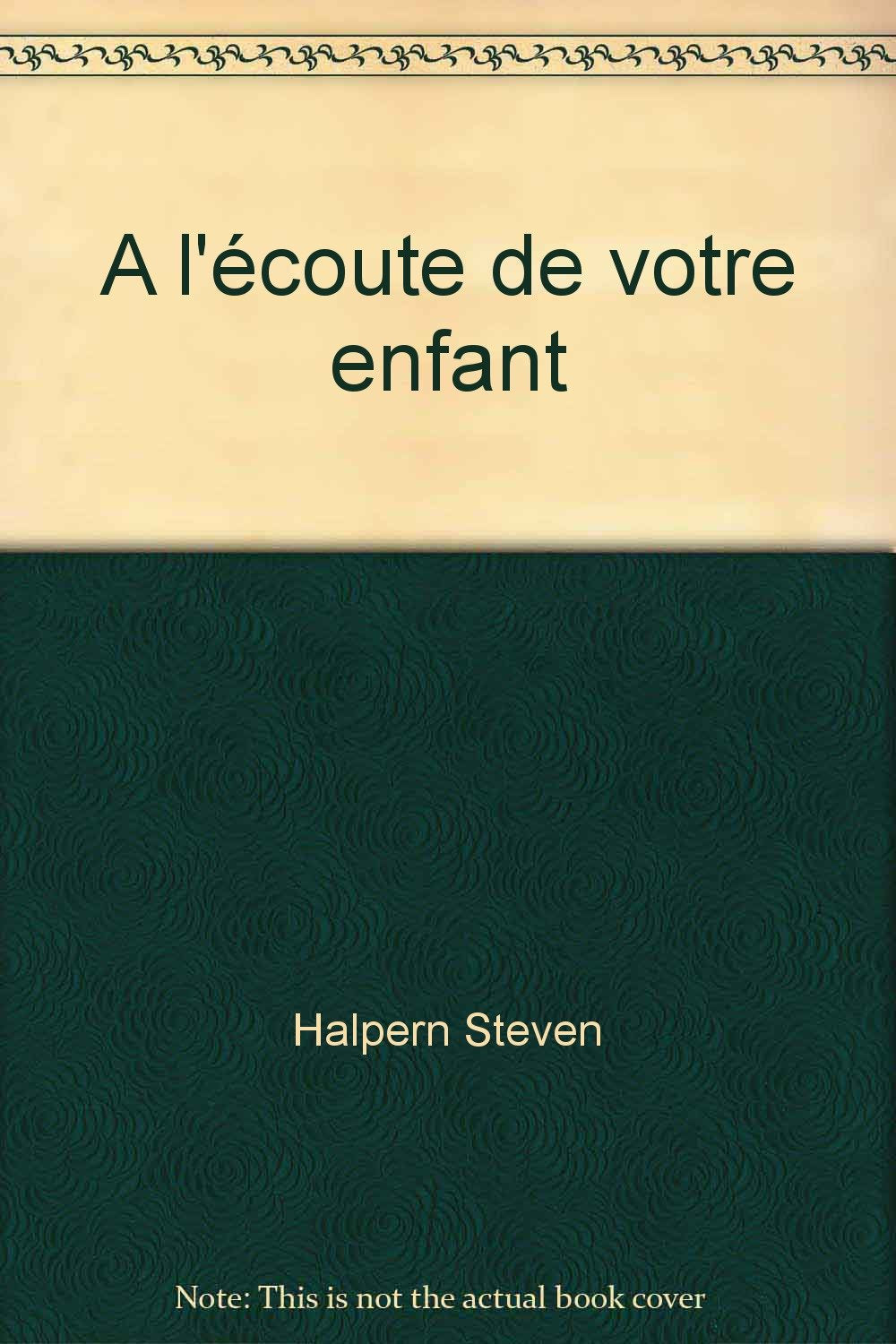 À l'Écoute de votre Enfant Books