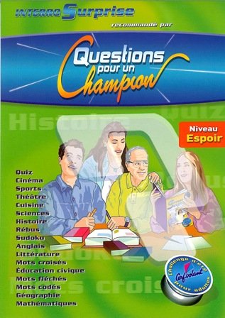 Questions pour un Champion Niv Espoir Books